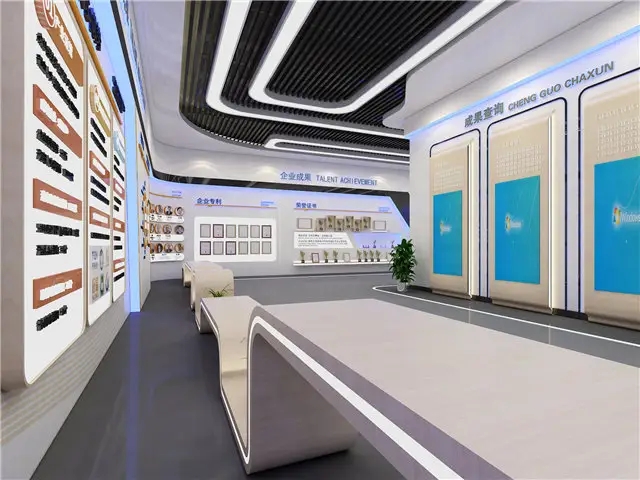 展廳設(shè)計(jì) ，展廳 ，鑫時(shí)空